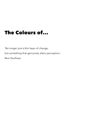 The Colours of ...