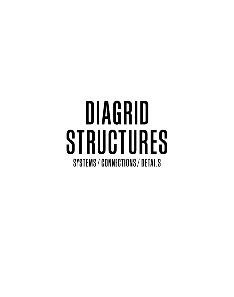 Cover image for book Diagrid Structures