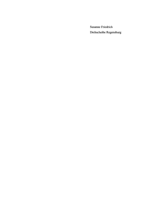 Cover image for book Drehscheibe Regensburg