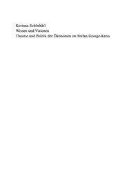 Cover image: Wissen und Visionen 1st edition 9783050046358
