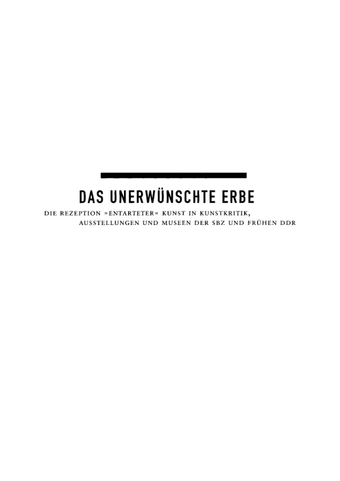 Cover image for book Das unerwünschte Erbe