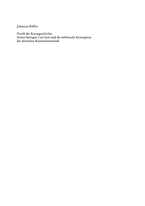 Cover image for book Poetik der Kunstgeschichte