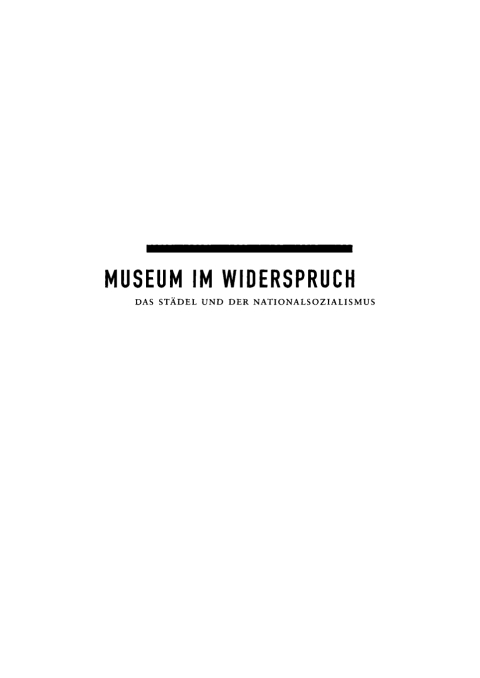 Cover image for book Museum im Widerspruch