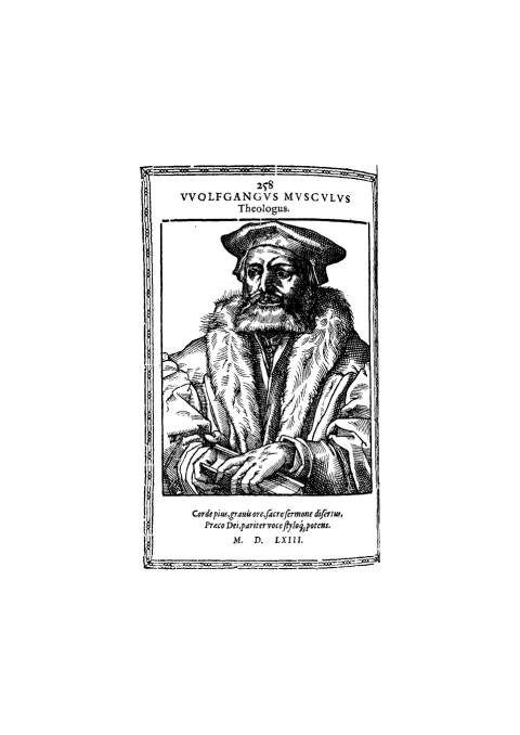 Cover image for book Wolfgang Musculus (1497–1563) und die oberdeutsche Reformation