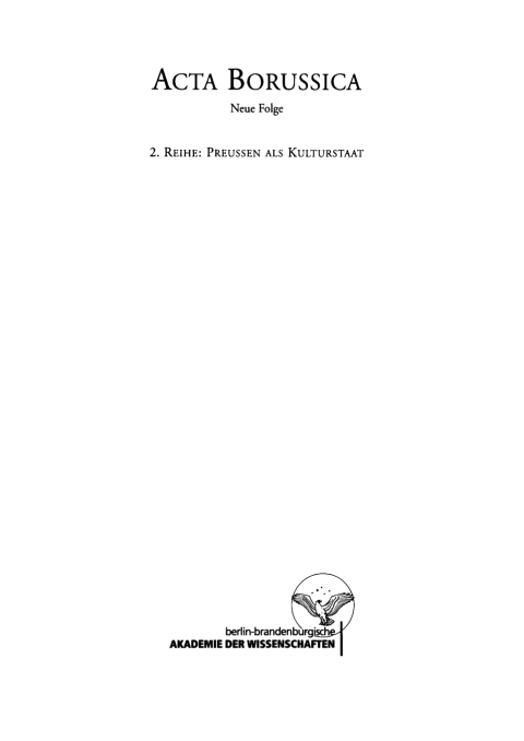 Cover image for book Die Behörde und ihr höheres Personal – Darstellung