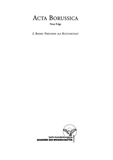 Cover image for book Die Behörde und ihr höheres Personal – Dokumente