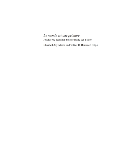 Cover image for book Le monde est une peinture