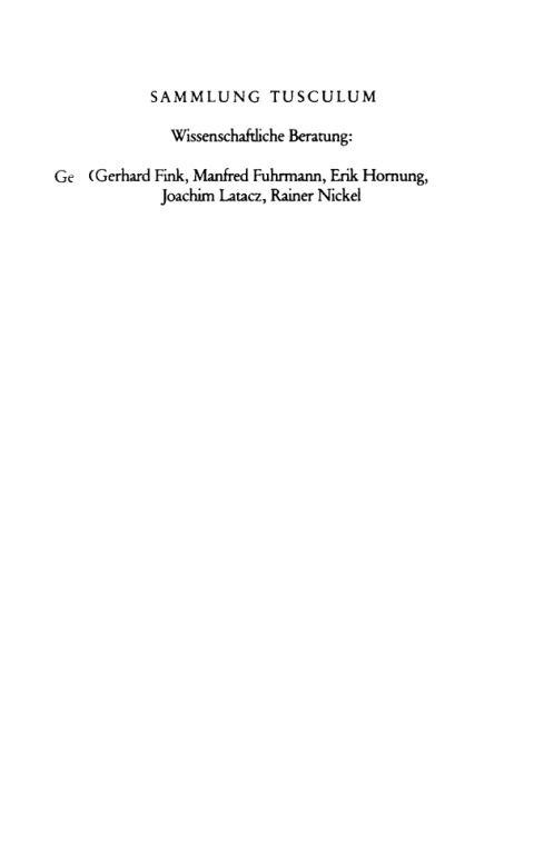 Bekenntnisse / Confessiones 