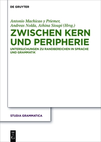 Cover image: Zwischen Kern und Peripherie 1st edition 9783050060583