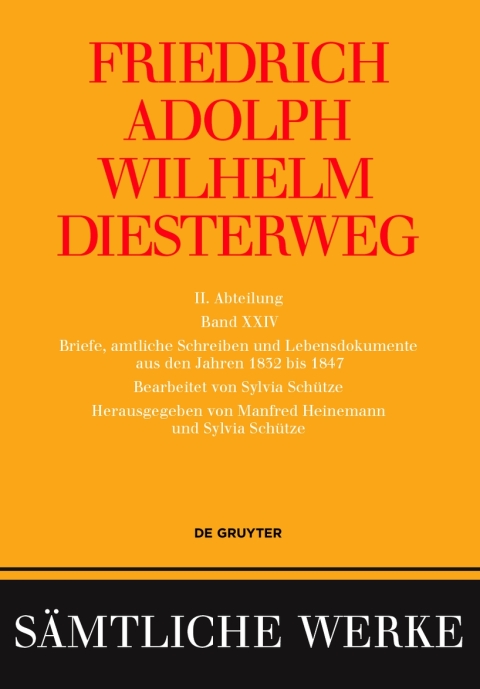 Cover image for book Briefe, amtliche Schreiben und Lebensdokumente aus den Jahren 1832 bis 1847