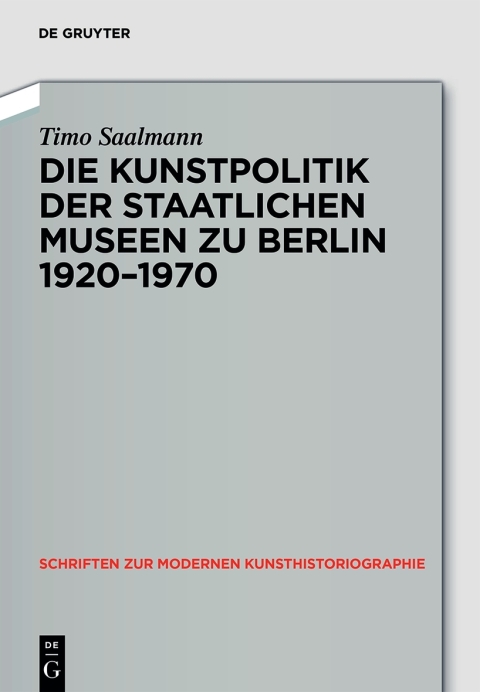 Cover image for book Kunstpolitik der Berliner Museen 1919-1959