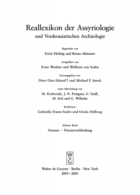 Cover image for book Oannes - Priesterverkleidung
