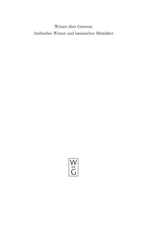 Cover image for book Wissen über Grenzen