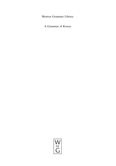 Cover image for book A Grammar of Kwaza