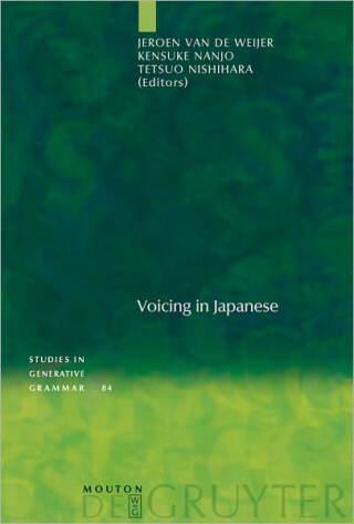 Voicing in Japanese