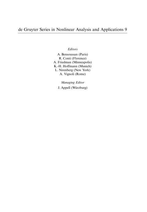 Cover image for book Nonlinear Integral Operators and Applications