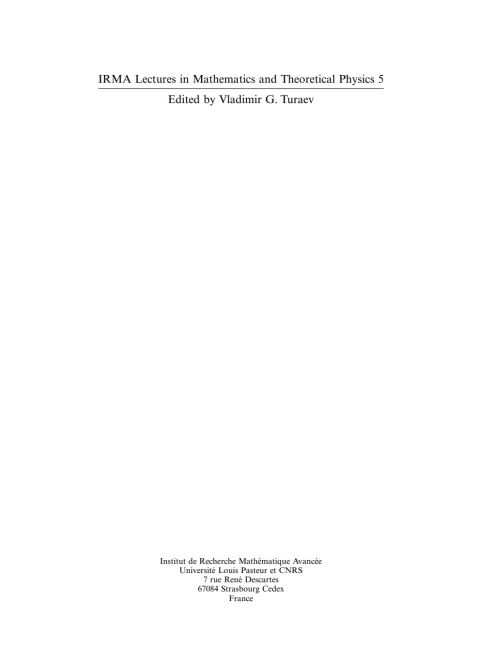 Cover image for book Infinite Dimensional Groups and Manifolds