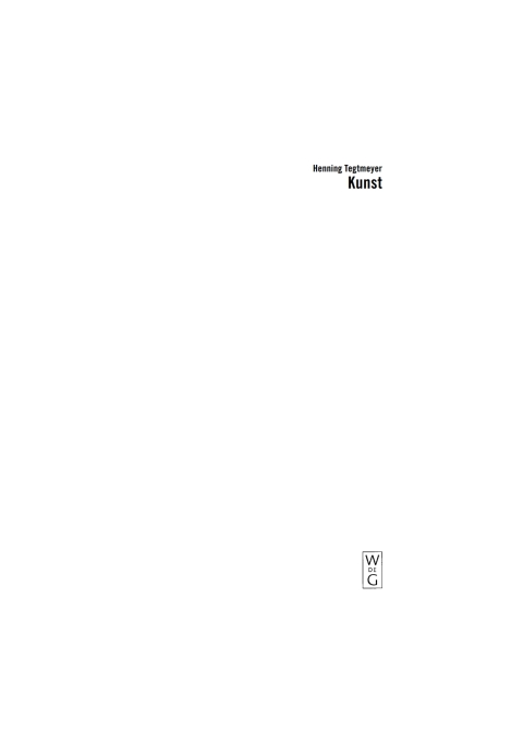 Cover image for book Kunst