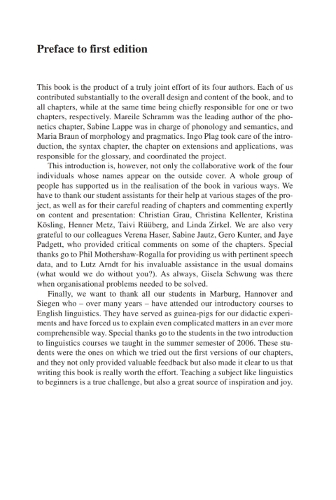 Cover image for book Introduction to English Linguistics