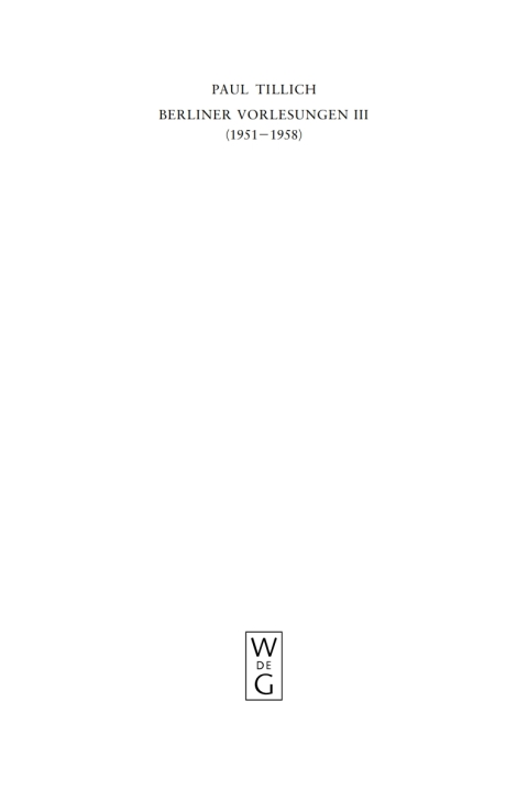 Cover image for book III. (1951-1958)