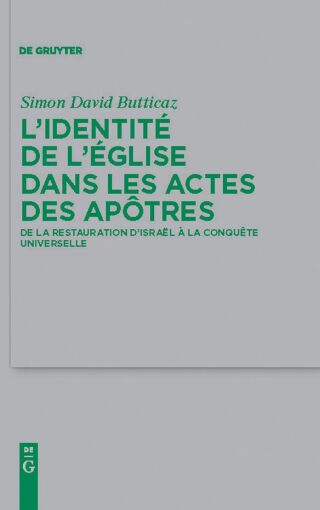 L'identité de l'Église dans les Actes des apôtres
