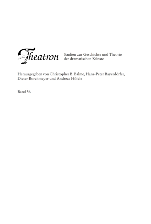 Cover image for book Das Weimarer Hoftheater unter Goethes Leitung