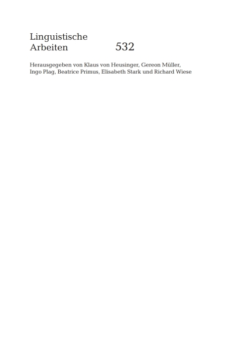 Cover image for book Strategien der Integration und Isolation nicht-nativer Einheiten und Strukturen