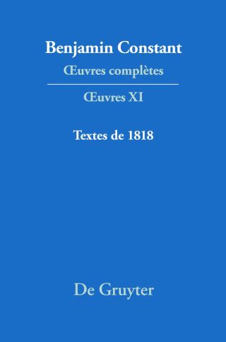 Textes de 1818