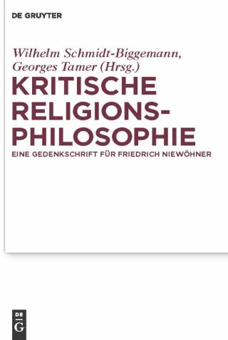 Kritische Religionsphilosophie