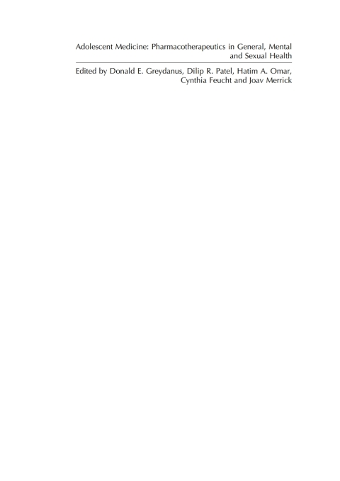 Cover image for book Pharmacotherapeutics in General, Mental and Sexual Health