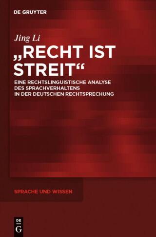 "Recht ist Streit"