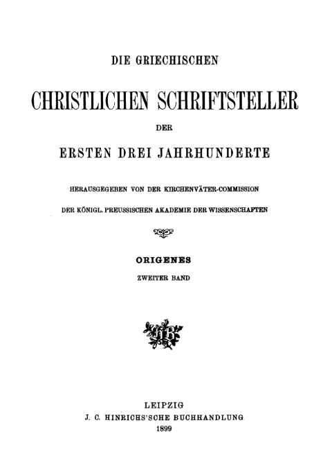 Cover image for book Buch V–VIII gegen Celsus. Die Schrift vom Gebet