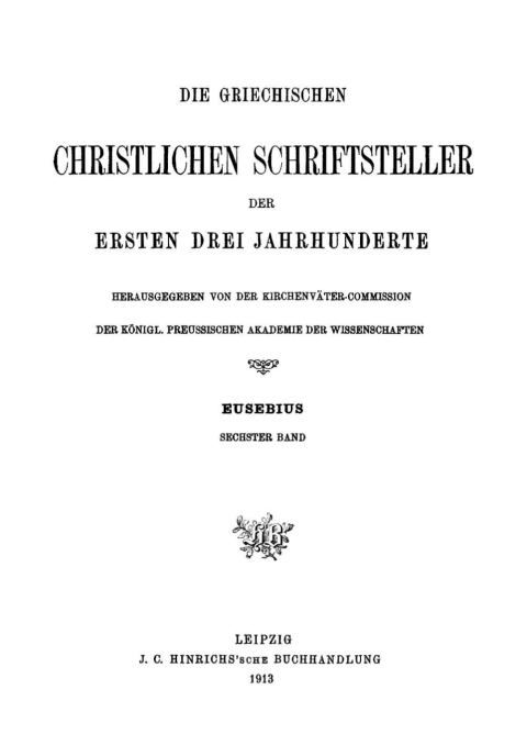 Cover image for book Die Demonstratio Evangelica