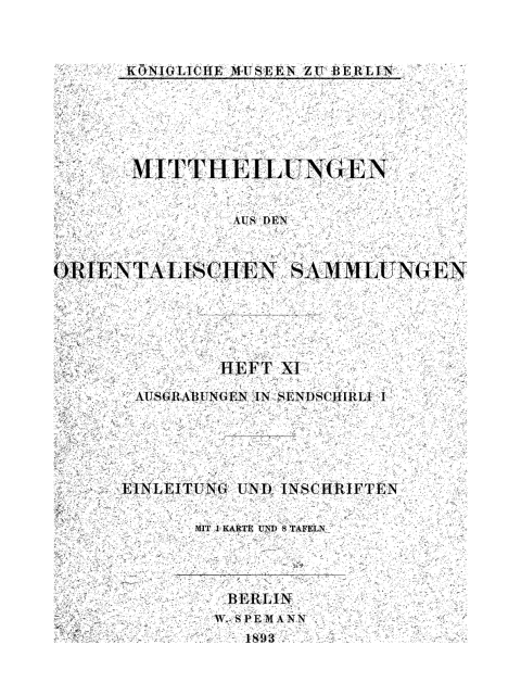 Cover image for book Einleitung und Inschriften