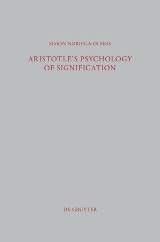 Aristotle's Psychology of Signification