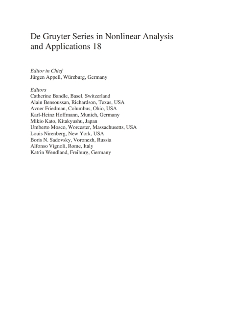 Cover image for book Solution Sets for Differential Equations and Inclusions