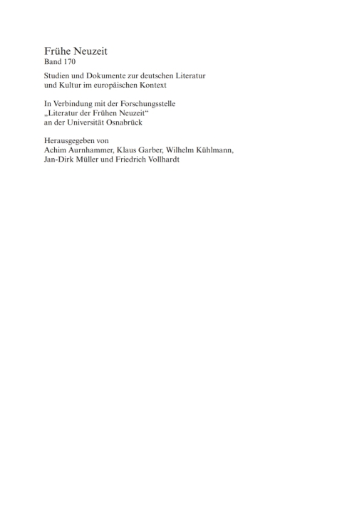 Cover image for book Der Frühparacelsismus / Teil 3