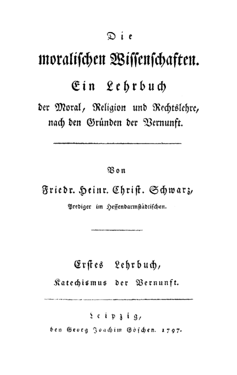 Cover image for book Katechismus der Vernunft