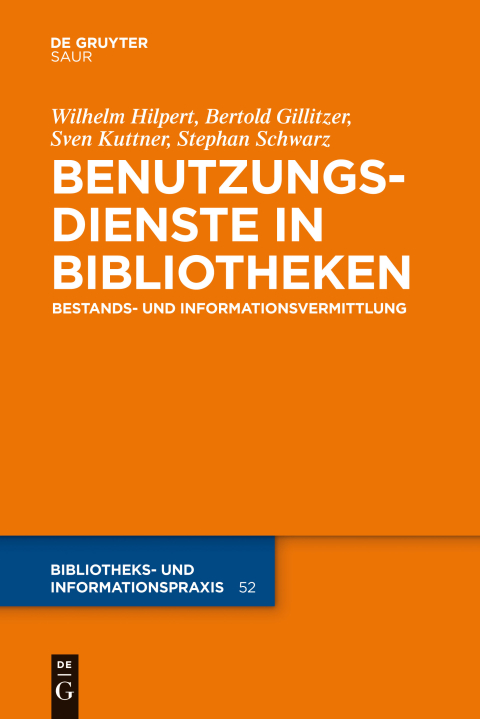 Cover image for book Benutzungsdienste in Bibliotheken