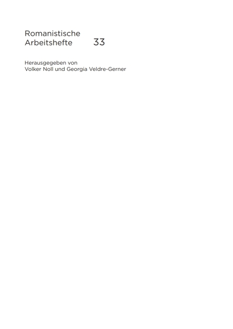 Cover image for book Einführung in die romanische Sprachwissenschaft