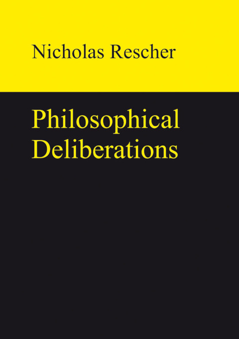Cover image for book Philosophical Deliberations