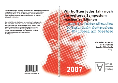 Cover image for book "Wir hofften, jedes Jahr noch ein weiteres Symposium machen zu können"