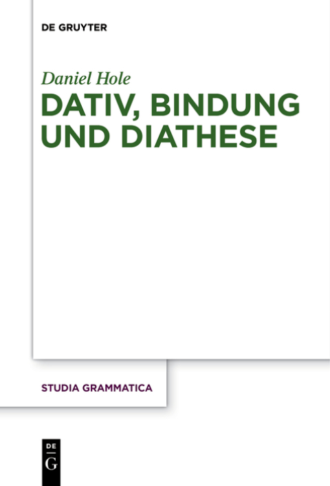Dativ, Bindung und Diathese 