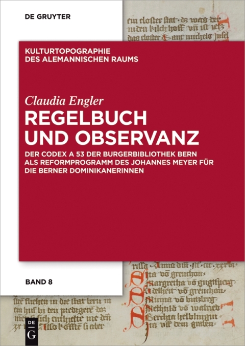 Cover image for book Regelbuch und Observanz