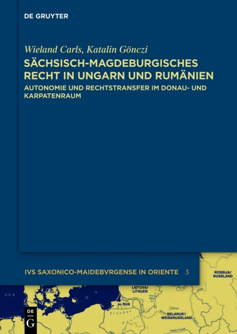 Cover image for book Sächsisch-magdeburgisches Recht in Ungarn und Rumänien
