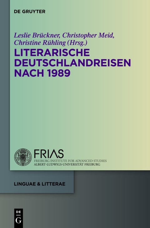Cover image for book Literarische Deutschlandreisen nach 1989