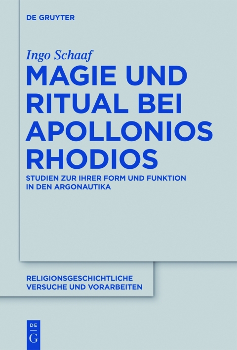 Cover image for book Magie und Ritual bei Apollonios Rhodios