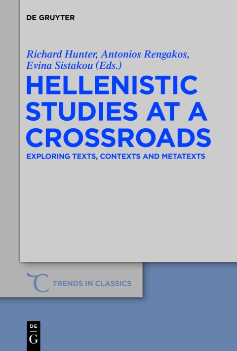 Cover image for book Hellenistic Studies at a Crossroads
