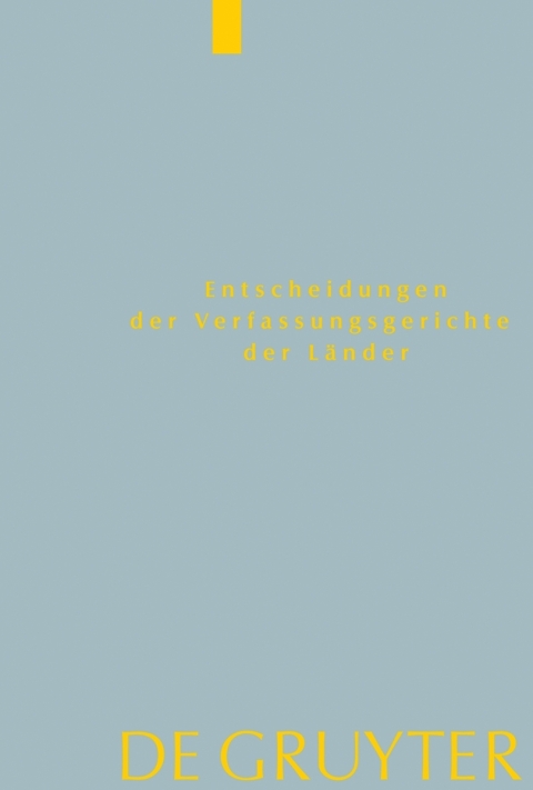 Cover image for book Baden-Württemberg, Berlin, Brandenburg, Bremen, Hamburg, Hessen, Mecklenburg-Vorpommern, Niedersachsen, Saarland, Sachsen, Sachsen-Anhalt, Schleswig-Holstein, Thüringen