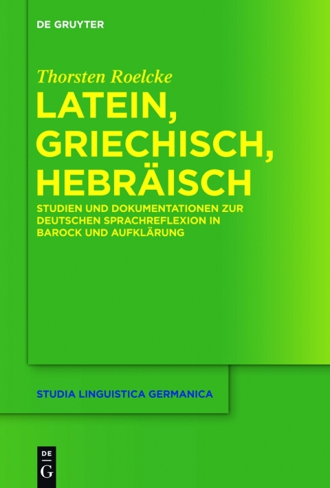 Cover image for book Latein, Griechisch, Hebräisch